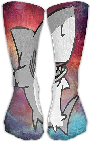 XIUARROWXIU Socks Little Shark Womens Champion Dress Athletic Work Long Knee High Stockings Tights