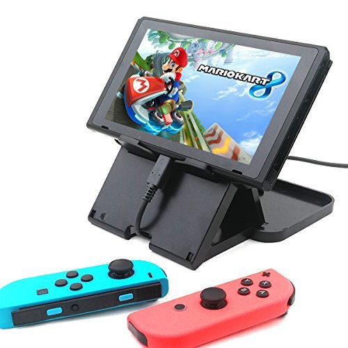 Stand for Nintendo Switch, Playstand Cell Phone Tablet Video Game Holder Dock For iPhone X 8 7 6 Plus 5 5c, Accessories, iPad, Samsung Galaxy Tab, E-Readers and Tablets (4-10\'\')