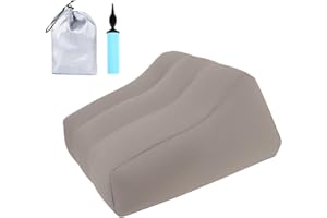 Wedge Pillow– PVC Flocking 80x55x40cm |Leg Elevation Pillow | Leg Cushion | Ergonomic Support for Legs, Feet, and Knees, Idea