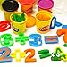 Rimobul Numbers Dough Cutter Kit, Assorted Colors