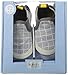 Robeez Boys' Liam Crosshatch Loafer, Grey, 18-24 Months M US Infant