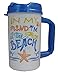 In My Mind I'm At the Beach 32oz Insulated Travel Mug with Lid