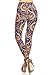 Leggings Depot Women's Fall/Winter Ultra Soft Popular Best Christmas Printed Holiday Fashion Leggings Bat (Heavenly Paisley, Plus Size (Size 12-24))