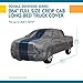 Duck Covers Double Defender Pickup Truck Cover for Crew Cab Long Bed Dually Trucks up to 22'