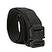 Iwivi 1.5 Inch Tactical Duty Belt with Cobra Buckle for EDC Molle Equipment 1000D Nylon (Black, M-31-35)