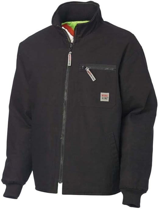 Work King Men's Reversible Safety Jacket Clothing