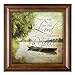 Cottage Garden This is The Day That The Lord Has Made 12 x 12 Framed Woodgrain Wall Art Plaque