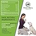 #1 Calming Treats for Dogs Anxiety, Stress Relief from Separation Anxiety, Natural Soft Chews & Calm Aid for Motion Sickness, Storms with Organic Hemp Oil, L-Tryptophan & Organic Chamomile |120 Soft