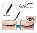 4D Fiber Lash Mascara by PrettyDiva, Waterproof Liquid Eyelash Extensions Mascara Cream with Crazy-long Silk Fiber - Black