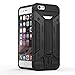 iPhone 6S Card Case, iPhone 6 Case - SOWOKO iPhone 6S Shockproof Case [Kickstand Series] Slim Rugged Dual Layer Armor Heavy Duty Protection Cover for Apple iPhone 6S/6 (Black)