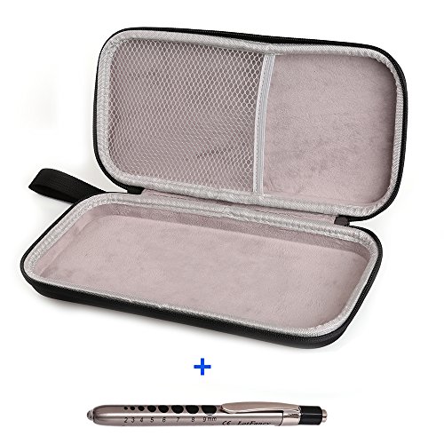 Hard Case for Stethoscope by LotFancy - Storage Organizer Carry Bag for 3M Littmann/MDF/Omron Stethoscopes, Includes LED Penlight without Batteries