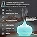 Essential Oil Diffuser 300ml Aroma Essential Oil Mist Humidifier and Waterless Auto Shut-Off for Home Office Bedroom Room Yoga Night Light(28White)