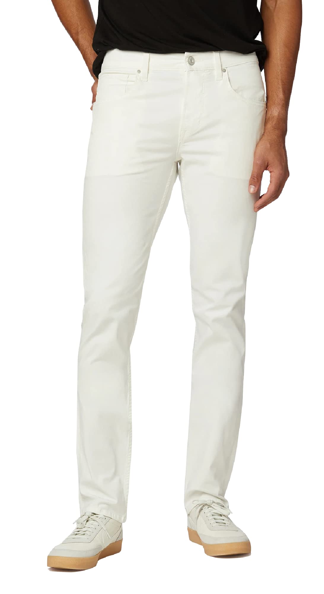 Photo 1 of Hudson Jeans Men's Blake Slim Straight Twill Pant Rp, White, 31