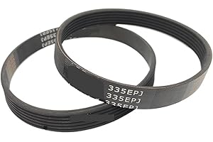 FIBROXIFY 1pcs for Treadmill 335EPJ 5Ribs 6Ribs Rubber Drive Belt for Multi Wedge Belt Multi Groove Belt(5 Ribs)