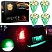 LED Monster Green LED Bulbs 6-SMD Car License Plate Lamp Bulb T10 194 168 W5W (4)