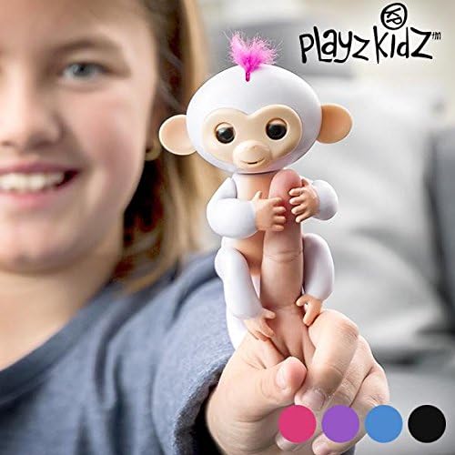 Playz Kidz - Playz Kidz Cheeky Monkey Interactive Monkey with Movement and Sound - Purple
