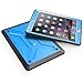 iPad Air 2 Case - Poetic iPad Air 2 Case [Revolution Series] - [Heavy Duty] [Dual Layer] [Screen Shield] Protective Hybrid Case with Built-In Screen Protector for Apple iPad Air 2 Blue (3 Year Manufacturer Warranty From Poetic)