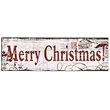 Adeco Decorative Wood Wall Hanging Sign Plaque, 