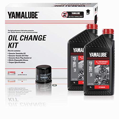 Yamalube Oil Change Kit 10W40 for Yamaha GRIZZLY 700 4x4 20072015