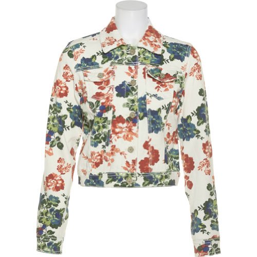 HOT KISS Floral Printed Stretch Denim 
