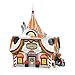 Department 56 North Pole Village Harley-Davidson Lit House, 12.6-Inch