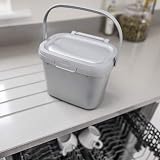 Addis Everyday Kitchen Food Waste Compost Caddy Bin 4.5 L Sage Green view 2