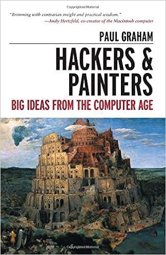 Hackers And Painters Big Ideas From The Computer Age 1st Edition By Graham Paul 2004 Hardcover Graham Paul Amazon Com Books