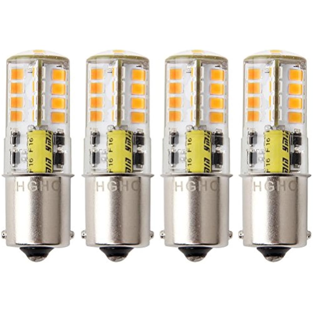 Led BA15s Bulb 12V AC/DC 1156 1141 S8 Single Contact Base, Waterproof ...