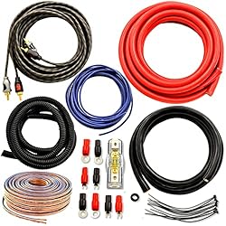 Car Audio 4 Gauge Flexible Wire & Cable Complete