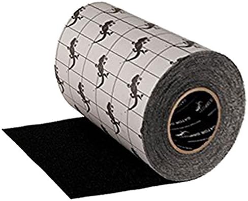 Premium Grade 60 Grit Anti-Slip Adhesive Tape, Indoor/Outdoor, Great for Stairs, Docks, Boats & Ramps, Black, 12 inch x 60 ft, SG3112b