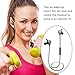 Bluetooth Headphones,4.1Wireless Magnetic running Sports Earbuds, Premium Sound with Bass,Noise Cancelling,Ergonomic Design, Carry Case with Mic-Grey By GOLDEN-NOOB