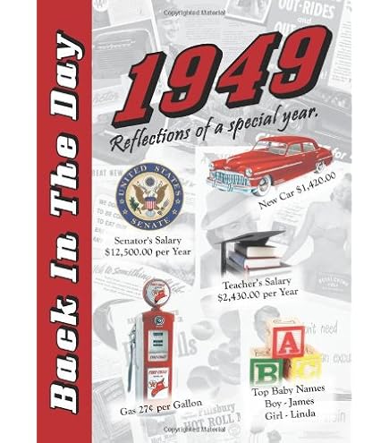 Flickback 1949 Mini-Book – 69. Geburtstag Oder Jubiläumsgeschenk – Historische Fakten & Bilder, 64 Seiten
