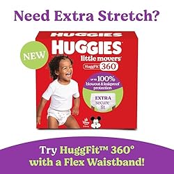 Huggies Size 4 Diapers, Little Movers Baby