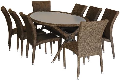 Atlantic Bari 9-Piece Dining Set