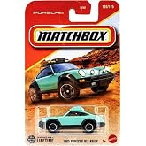 Matchbox 1985 Porsche 911 Rally [Teal] 120/125, 1:64 Scale Diecast Vehicle