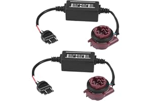 3157 LED Load Resistors Plug And Play Anti Flicker Harness, 2PCS Anti Hyper Blink Flash Error Cancel Canbus Brake