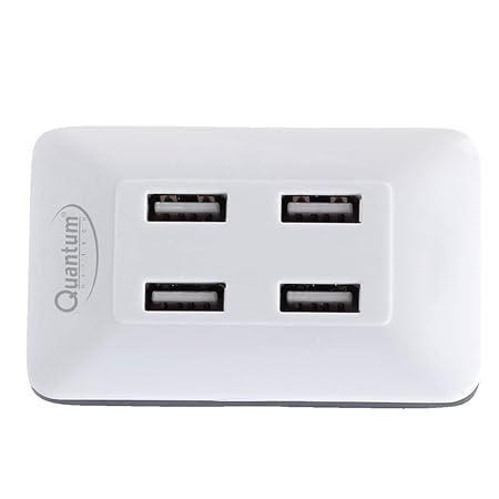 Quantum QHM6633 4 Port Hi-Speed USB Hub (Multicolor)