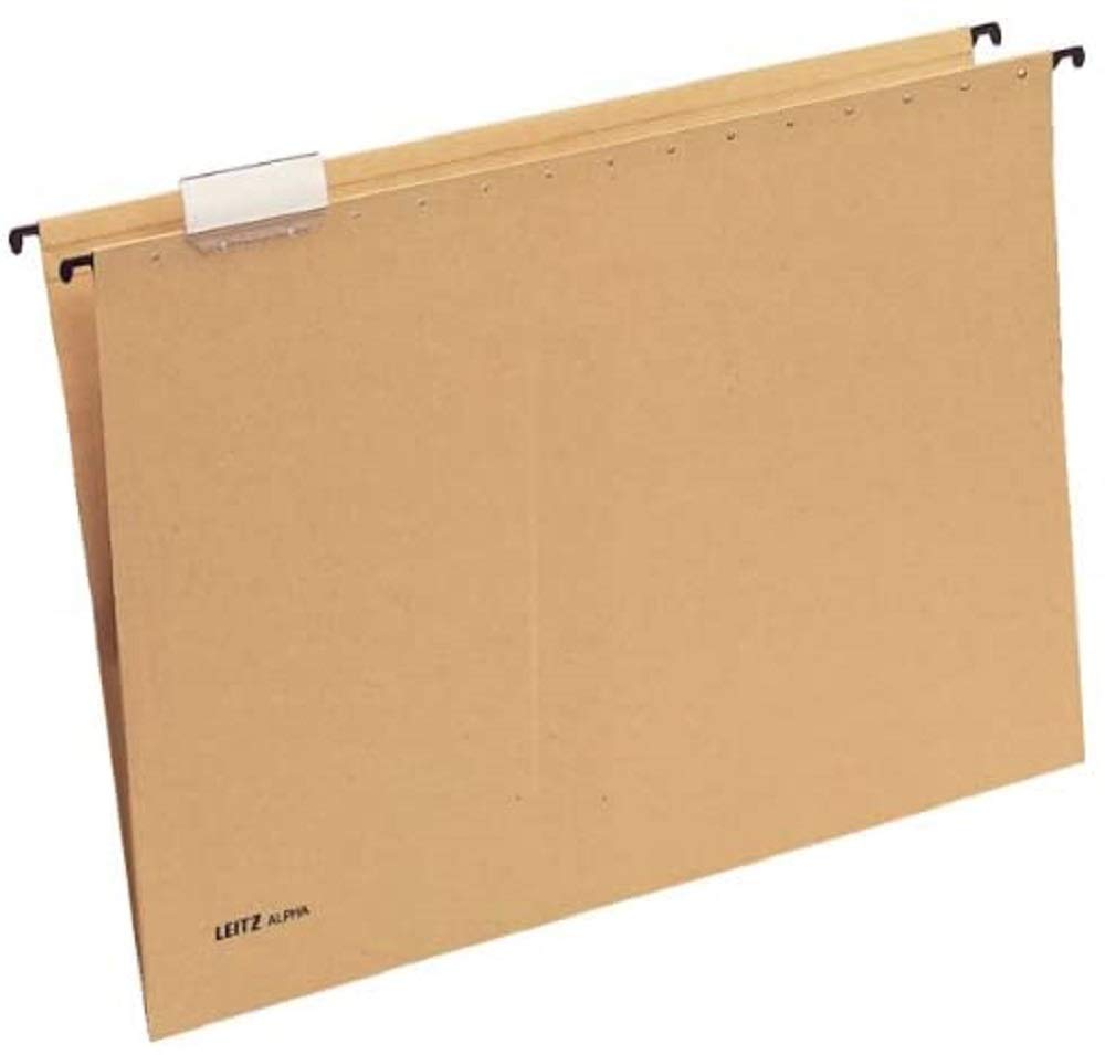 Leitz 19750000 Folder Alpha, A3, soda board, natural brown