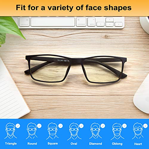 4 Blocking+Computer+WENDU+Eyestrain+Lenses+Black