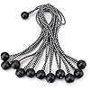 Lawei 30 Stks Bungee Ballen Tarp Bungee Cord Elastische Shock Geteerd zeildoek Touw Ties voor Banner Tarpaulins Tenten…