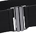 Syuer Womens Wide Elastic Waist Belt Cinch Belt Trimmer Stretch Waistband