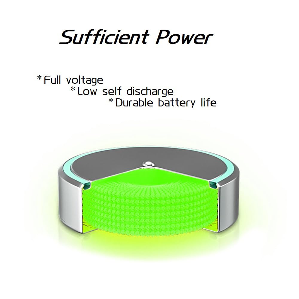 jixik jixik 10pcs LR44 Batteries AG13 Button Cell Battery 1.5V 357 303 SR44 LR1154 Button Coin Batteries G13 L1154 Battery for Watch Remote