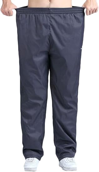 Amazon Kxp 大きいと高い固体スポーツパンツの弾性があるウエストゆるいプルパンツメンズ ズボン下 ステテコ 通販