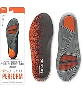 ソフソール(SOFSOLE) ふわふわの履きごこち 人間工学に基づいた衝撃吸収・クッションインソール 中敷き[アーチ/アスリート/アスレティック] 男女兼用 S~XL(23~28cm)