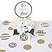 Big Dot of Happiness We Still Do - 50th Wedding Anniversary Giant Circle Confetti Party Decorations Large 27 Count