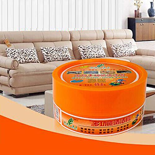 Chercherr Anhydrous Cleaner, Multifunctional Leather Refurbishing Cleaning Cream Nourishing Care Cream Repair Tool For Glass Leather Furniture Metal Floor Decoration(330g)