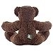 Vermont Teddy Bear - Soft Cuddly Teddy Bear, 15 inches, Chocolate, Made in the USA