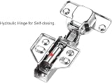 Inset Soft Close 35mm Kitchen Cabinet Hinges 105 Degree Cupboard Door view 5