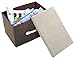 Jumbo Storage Box - Natural Jute Storage Container - Beige Closet Box - 18 x 12 x 12 inches