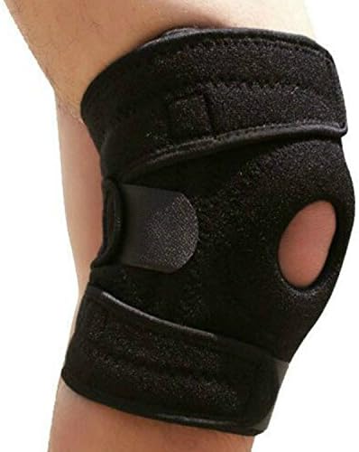 Knee Brace Compression Sleeve Support for Men, Women, Kids, Adults - Best Adjustable Hinged Patella Stabilizer Brace for Meniscus Tear, Running, Sports, Volleyball, Basketball, Arthritis &amp; Pain Relief